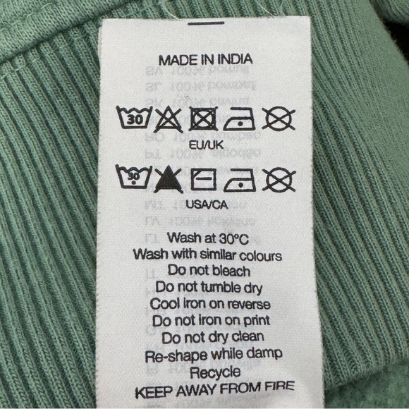 Olive & Frank Floral Lungs Graphic Sweatshirt | Organic Cotton L - Picture 8 of 9